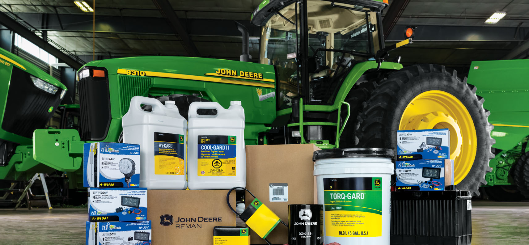 Запасные части к технике John Deere