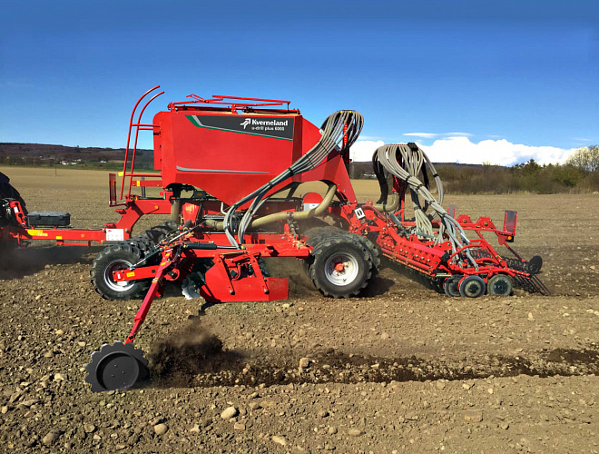 Посевная комбинация Kverneland u-drill plus